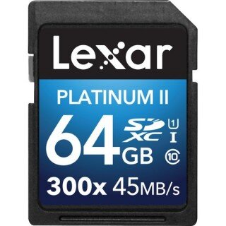 Lexar Platinum II 300x 64 GB (LSD64GBBEU300) SD kullananlar yorumlar